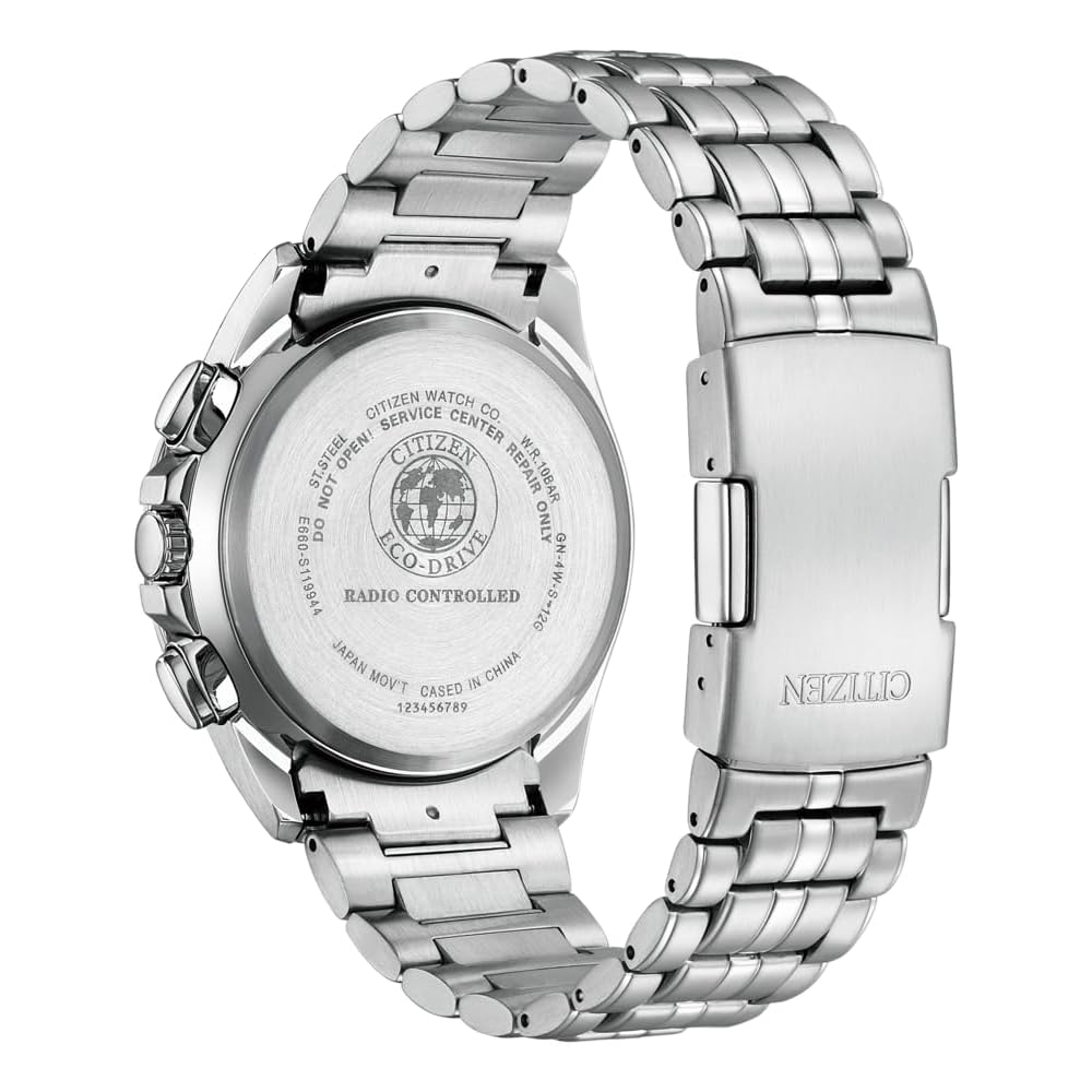 Citizen Eco-Drive Radio-Controlled Watch Silver Business Waterproof Men's CB5870-91L
