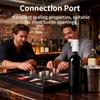 Wine Aerator Smart Decanter Rechargeable Automatic Wine Pourer with Touch Screen for Home Bar Office Travel Camping Party Liquor