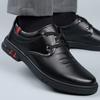 Suit men's leather shoes platform authentic cowhide shoes men's shoes