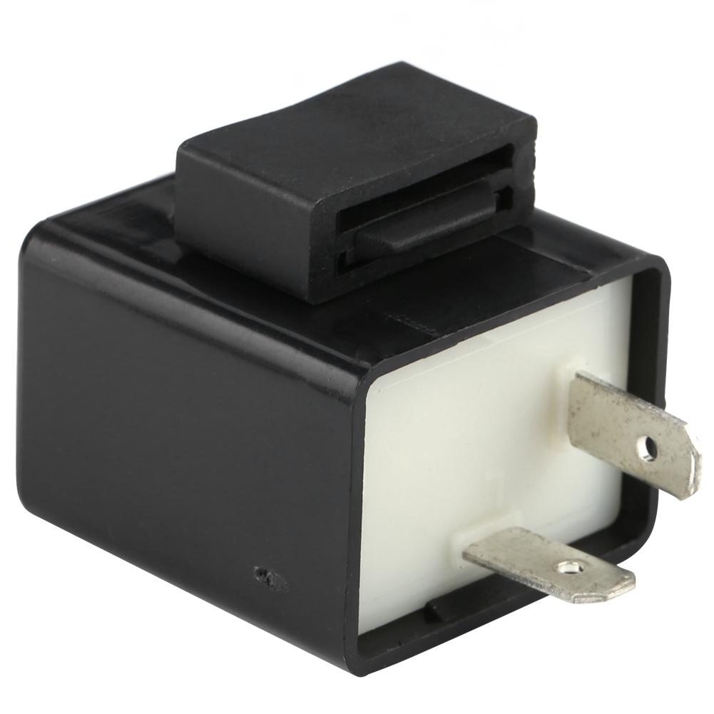 2 Pin Electronic Car Flasher Relay Decoder for LED Turn Signal Light 12V