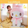 Koleksiyonerler ve Çocuklar İçin Yumuşak Elastan Kumaştan Sanrio Kuromi ve Melody Peluş Oyuncaklar