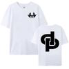 T-shirt Hip Hop Rapper JUL Unisexe Streetwear Manches Courtes T-shirts en Coton Col Rond Coupe Ample Mode T-shirts Mentaux Lourds