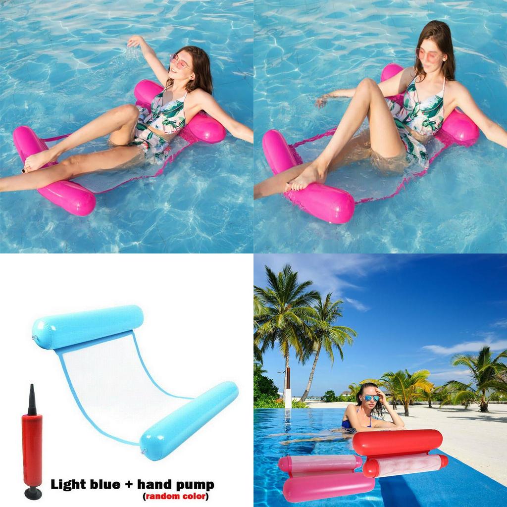 Luksusowy dmuchany hamak wodny do pływania dla maksymalnego relaksu i zabawy w basenie