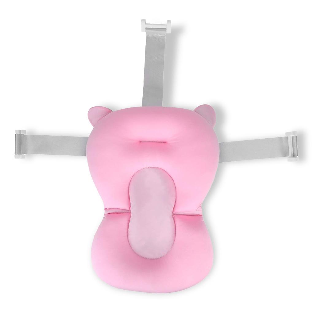 

Детское сиденье для купания, противоскользящее, для кормления грудью, коврик для поддержки младенцев, для комфортного путешествия, подушка для тела для душа, зеленая звезда розовый