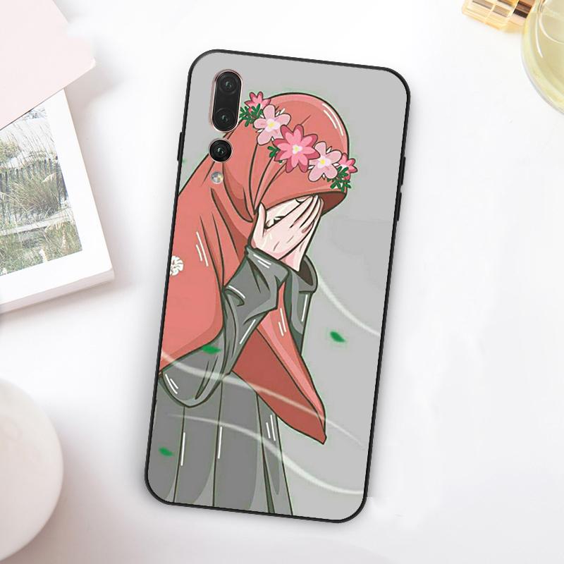 Custodia Musulmana Araba Hijab Ragazza Per Huawei Nova 5T 9 10 SE 7i 8i 11i 12i Y73 Y90 Y70 Y72 Y61 Y91 Y60 P20 P40 P30 Lite