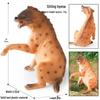 Large Shiba Inu Akita Inu Dog Figurine Model Toy Ornament