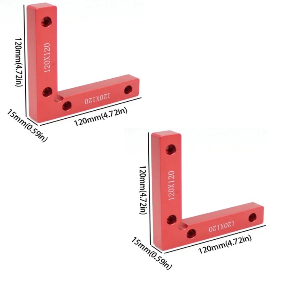

Right Angle Right Angle Clamp Aluminum Zinc Zinc Alloy Positioning Block Jig Wood Working