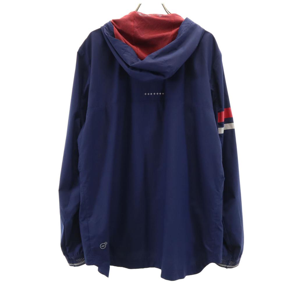 Puma Cortavientos de Running XL Chaqueta Azul Marino para Hombre Usado