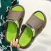Men's Summer Slippers with Heels Outdoor Anti Slip and Wear-resistant Beach Sandals