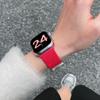 Kreslený roztomilý mašlička magnetický řemínek pro Apple Watch Band Ultra2 49mm 45mm 44 41 42 Correa Band pro Iwatch Series 10 9 8 SE 7 6