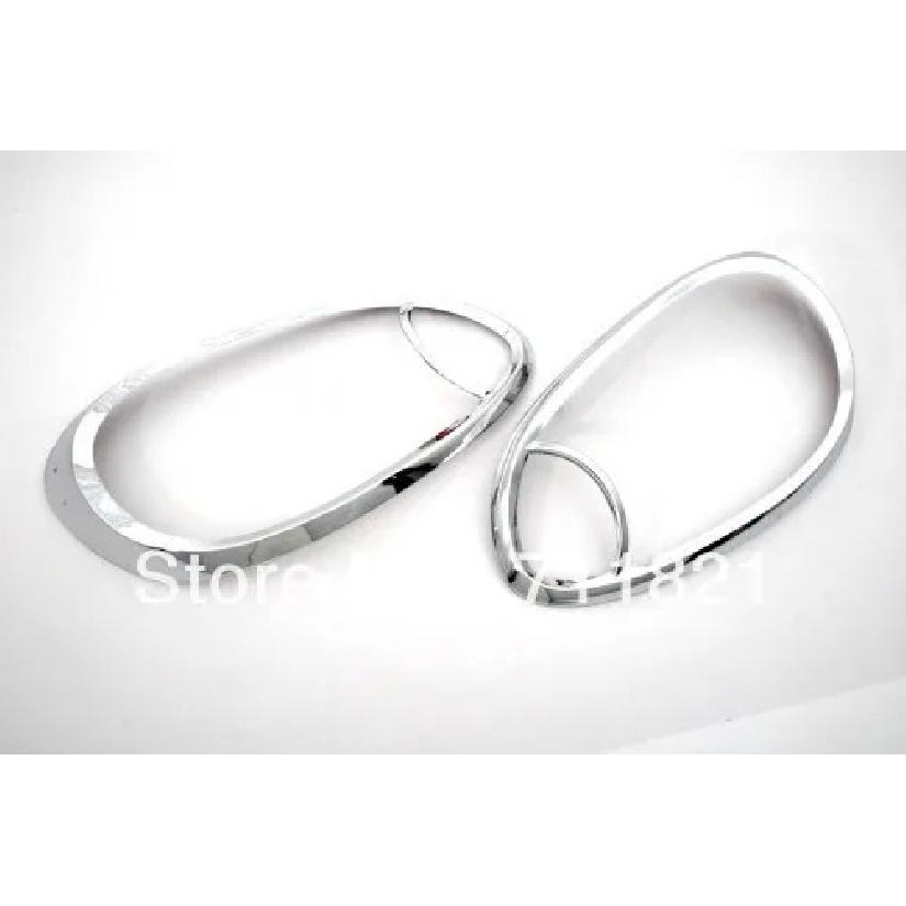 

Car Styling Chrome Head Light Cover For Nissan March Micra K13 2010-2013