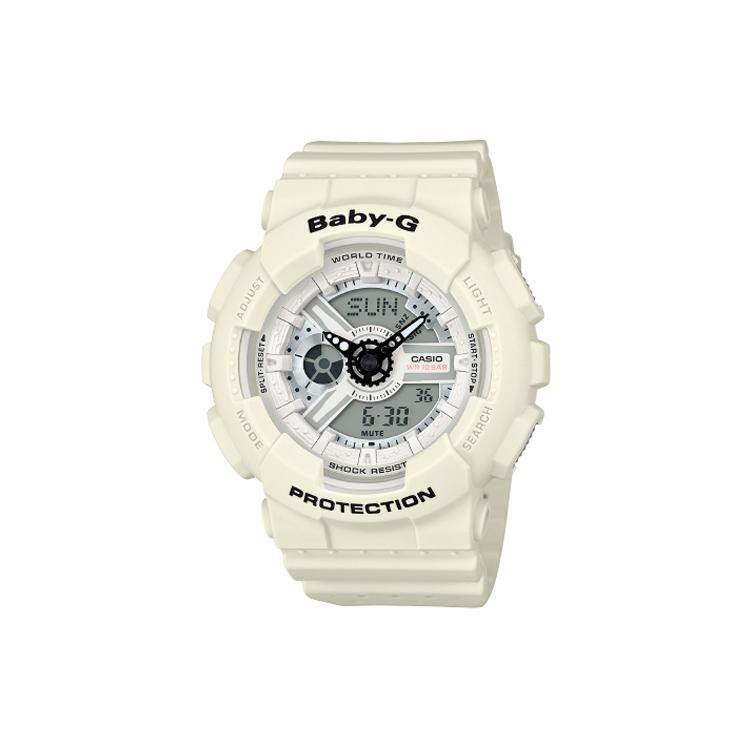 CASIO Women s BABY-G White Watch BA-110PP-7A BA-110PP-7A White Strap