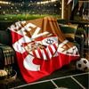 Sevi-lla Europa League Blanket Lightweight Ideal Bedding Blanket Perfect for Travel, Camping, Living Rooms, Offices, Sofas, Fan Christmas Gift