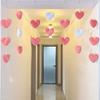 Cute Knot Door Curtain No Punching Partition Curtain For Bedroom Bay Window Room Divider Girl Heart Diy Home Decor