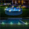 Waterproof Solar LED Pool Light for Above Ground Pools and Fence Decoration