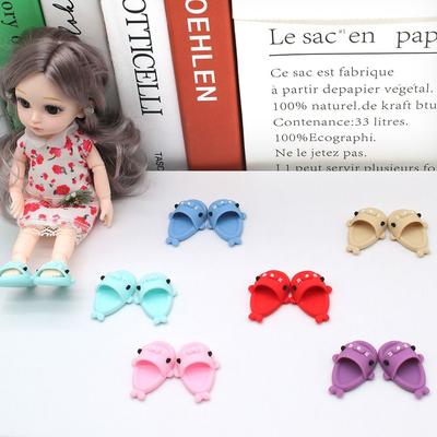 Shark Shape BJD12 Doll Shoes Mini OB11 Shark Shoes Ob11 Doll Shark Slippers  For Ob11 1/12 Bjd Doll