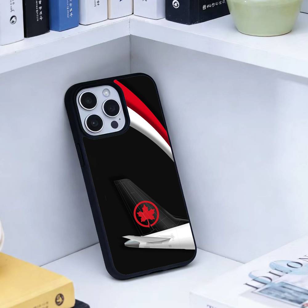 Airplane Pattern Phone Case For iPhone17,16,15,14,13 Plus,Pro Max Magnetic For Magsafe Wireless Charging