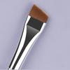 3pcs Fine Tip Angled Eyeliners Brushes With Wood Handle Makeup Brush For Detailed Looks Suitable For Various Occasion