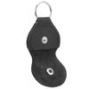 Stylish Guitar Picks Holder Soft PU Leather Plectrum Storage Case Keyring Guitar Accessory