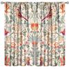 Tenda Retro Finestre William Morris con Motivo Botanico, Tenda Oscurante William Morris Arte Floreale 2 Pannelli