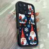 JT206 Cute Cartoon Winter Gnomes for iPhone 17 16 15 14 Pro Max Samsung S26 S25 Ultra A17 A16 A07 A56 Xiaomi 15T Redmi 15c 14C Note 13 Soft TPU Case