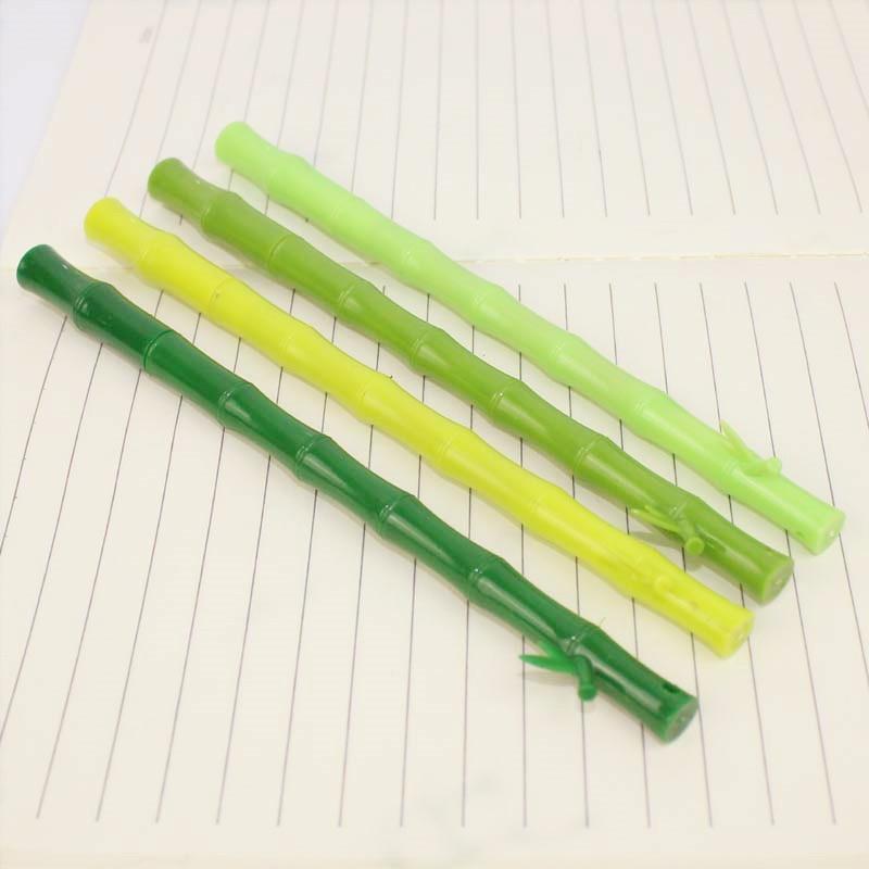 Fashion Bamboo Steadily High Ballpoint Pens Cute Ball Pen School Supplies Stationery