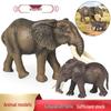 Wild Elephant Simulation Toy: African, Asian, Mammoth Zoo Models for Kids
