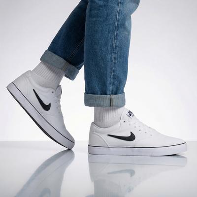 SB Chron 2 Canvas - Męskie Trampki Buty Skate Białe DM3494-100 ORYGINALNE