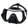 Diving goggles large frame silicone mask breathing tube set