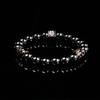 Eightvolume Ev 2Skull Bead Bracelet(Nickel)