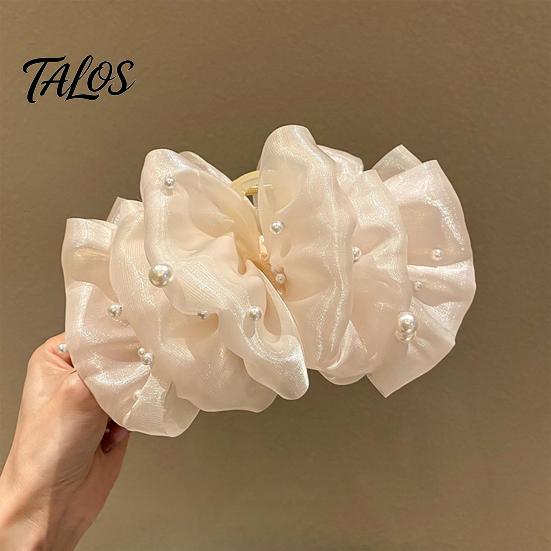Colorful Bow Hair Accessory 1/2Pcs Women Smooth Satin Bowknot Versatile Decoration Clips Leopard Print Long Tail Design Accessories Charming Hairpin