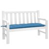 VidaXL Garden Bench Cushion Mixed Blue 120x50x7 Cm Fabric, Cushion, Bench Cushion, Garden Cushion, Cushion 4002546