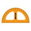 Großes Dreiecklineal-Set Geometrie Winkelmesser Lehrer Tafel-Zeichenwerkzeug