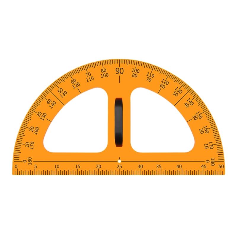 Großes Dreiecklineal-Set Geometrie Winkelmesser Lehrer Tafel-Zeichenwerkzeug