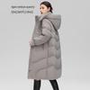 SNOWFLYING Women's Long Warm Down Puffer Coat