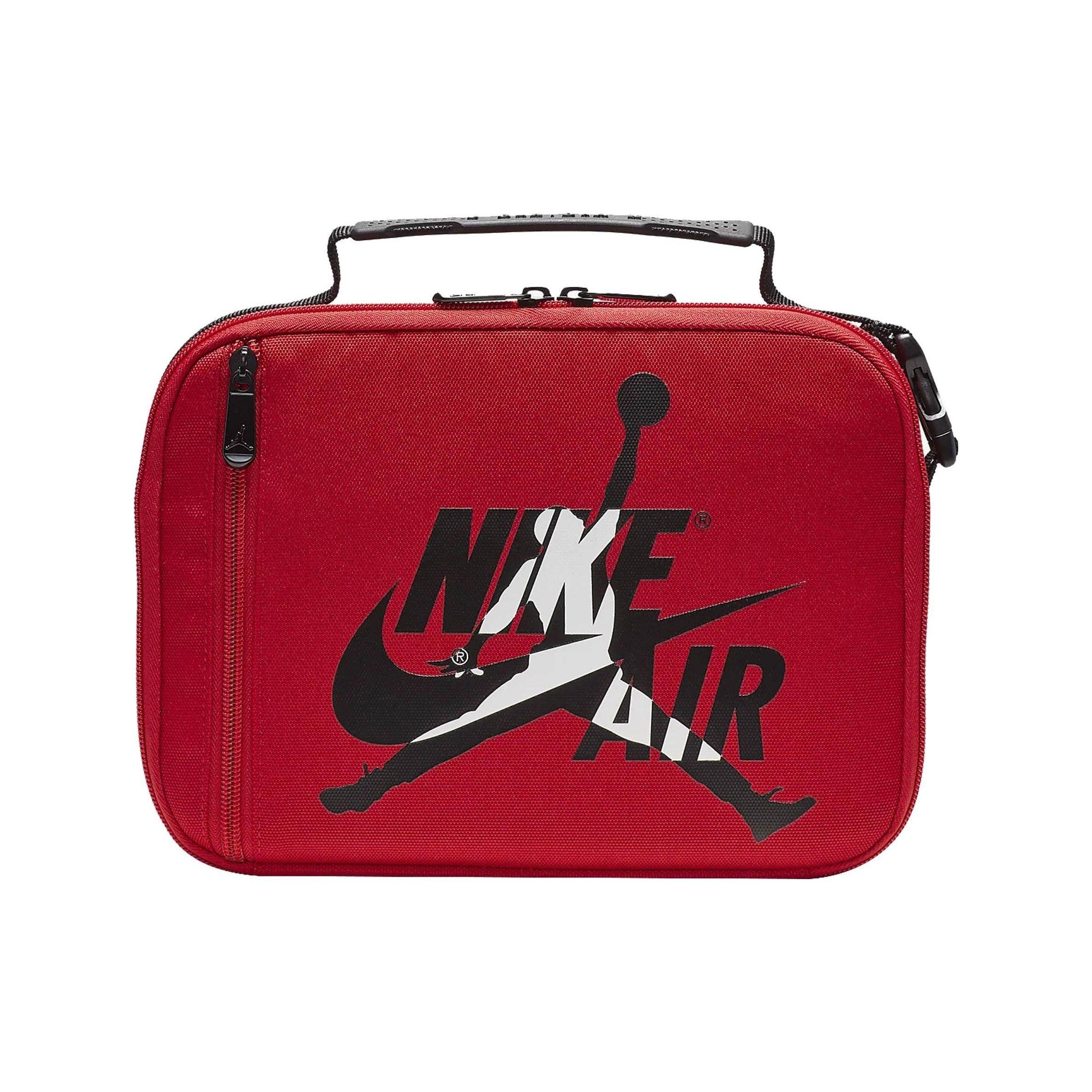 

Jordan Classic Large Logo Portable Zipper Closure Polyester Tote Bag Medium Men bags Red 9A0258-R78 Medium