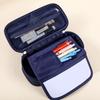 Canvas Pencil Cases Large Capacity Stationery Storage Pouch Students Pen Bag  School Supplies