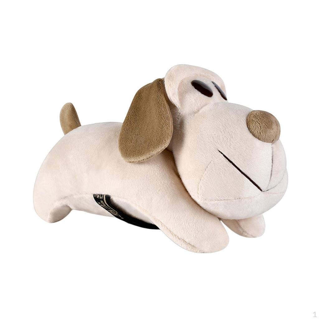 Desk Tissue Holder Box Dog Sculpture Toilet Paper for Car Office