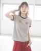 HAVISM Color Block W Llf S/S Tee(Grey)