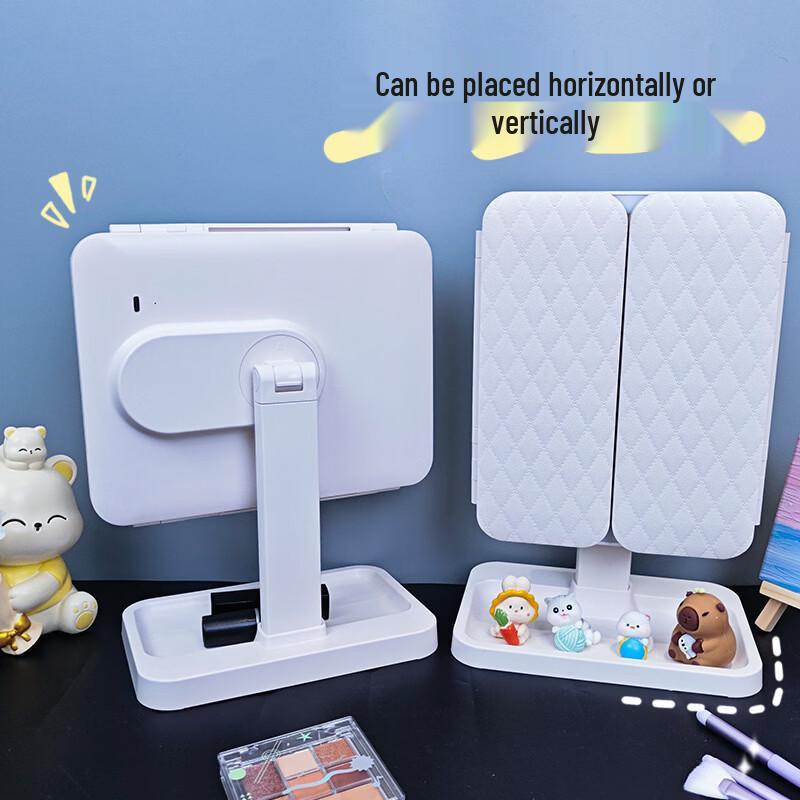 Oeny Retractable Desktop Makeup Mirror