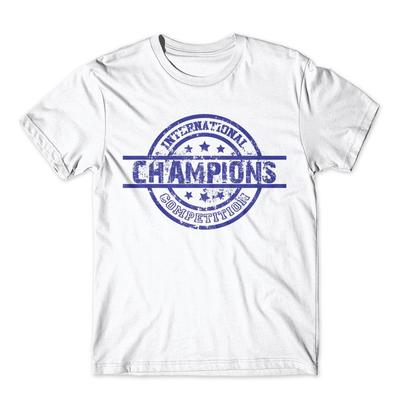 Champions T-Shirt. 100% Cotton Premium Tee New