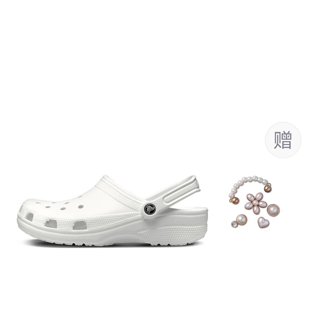 Crocs Classic Clog White Women's 10001-100