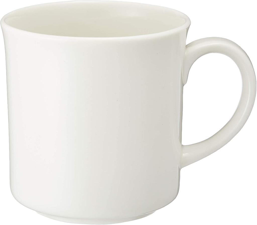 Mori Osamu Ware (Shinshuyaki) Bílý hrnek