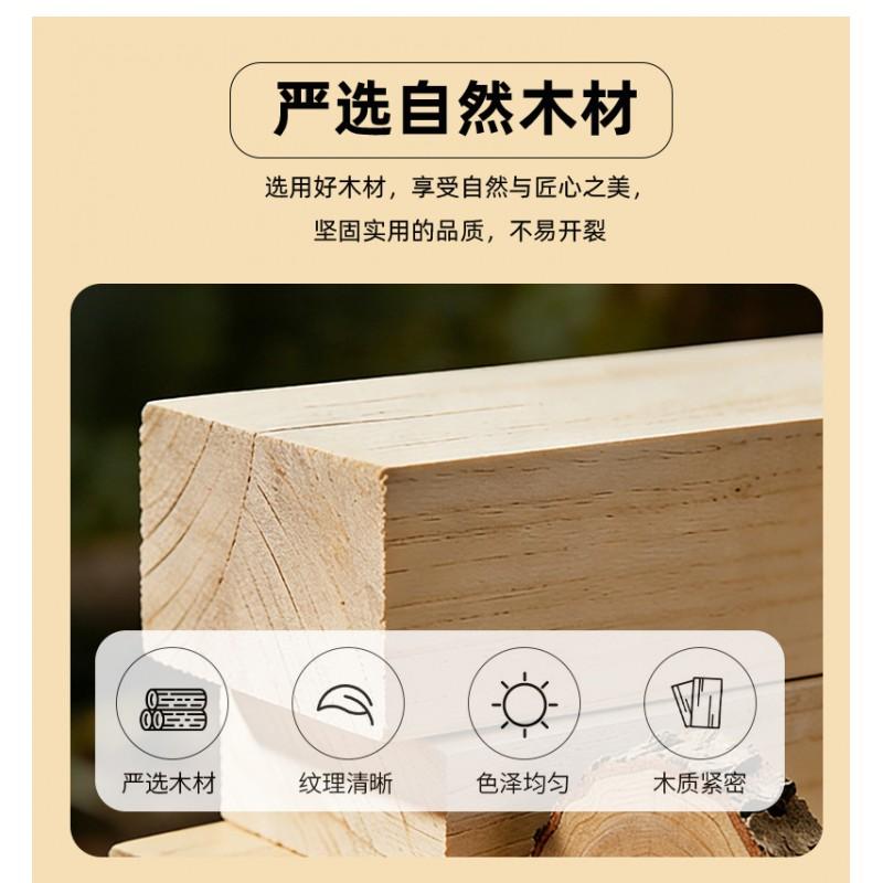 Acacia Wood Cutting Board With Handle Round Kitchen Chopping Cheese Bread Pizza Steak Serving Tray