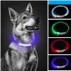 Luminous Usb Cat Dog Collar Led Dog Collar Adjustable  Led Light Glowing Loss Prevention LED Collar For Dogs Pet Dog Accessories