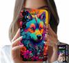 Etui Do Samsung Galaxy A16 4/5G - Kolorowe Wzory, Wilk Wataha Swora Case