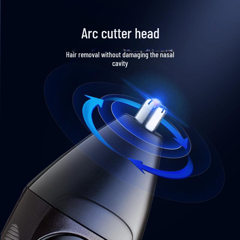 Cross-Border LZ-688 3-in-1 Electric Shaver: Razor, Nose Hair Remover & Hair Clipper