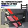 OMDP8 For Car Interior Organizer Back Rear Trunk Storage Mesh Fixed Straps Fabia 1 2 Octavia A7 RS Superb Rapid Yeti Karoq