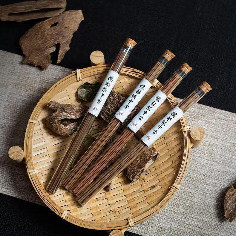 Authentic Goose Pear Tent Natural Pine Incense: Lightly Fragrant, Odor-Removing, Elegant Home Aroma