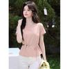Luxiangnan Women's Slim Fit Short Sleeve T-shirt